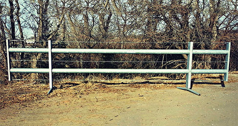 2 Tubes, 3 Cable Fence-All
